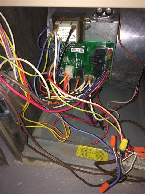 furnace hook up wires